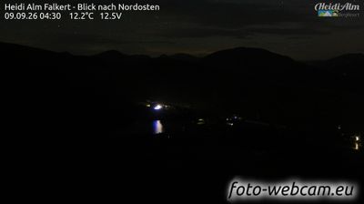Reichenau: Heidi Alm Falkert - Blick nach Nordosten