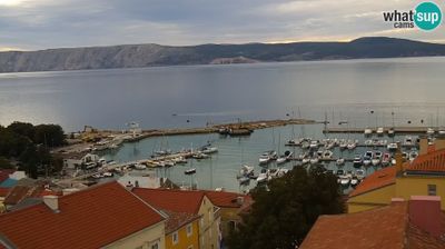 Spletna kamera Novi Vinodolski: Panoramic webcam - Dalmatia live