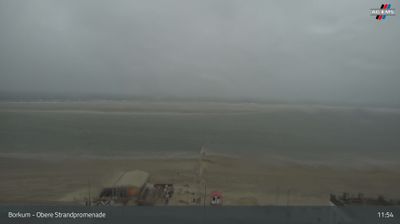 Borkum: Obere Strandpromenade