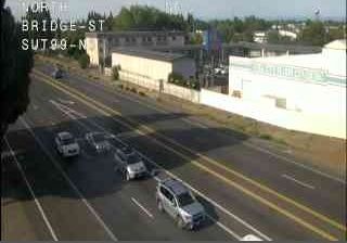 Yuba City: Hwy 99 at Bridge