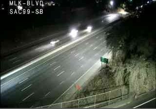 Sacramento: Hwy 99 at Martin Luther King