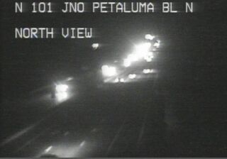 Petaluma: East Petaluma › North: TV144 - US-101 : North Of Petaluma Blvd