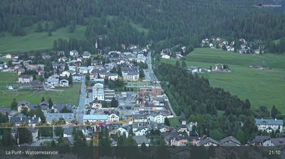 La Punt Chamues-ch: La Punt: Wasserreservoir - Sportplatz