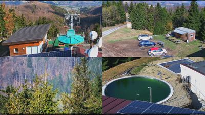 Dolní Lomná: Ski areál SEVERKA v Dolní Lomné - Chata Severka - Dolní Lomná