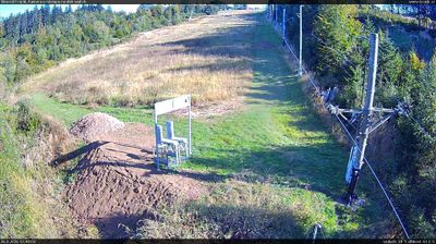 Rajnochovice: Skiareál Troják - Kamera u nástupu na vlek svah A