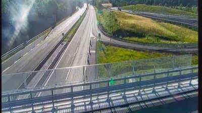 Hrušica: A2/E61, Karavanke - Ljubljana, priključek