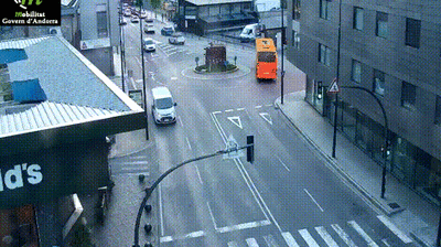 Andorra la Vella: Centre historic: CG1 - PK 0+500 (Rotonda els Marginets) - 1.006 metres