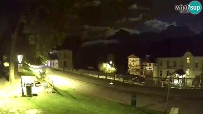 Tarvisio: webcam - Bicycle lane and Mangart mountain