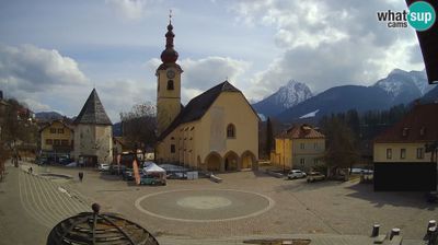 Tarvisio: Unità Square - SS.Pietro and Paolo Apostoli Church
