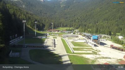 Ruhpolding: Chiemgau Arena, Schießstand Chiemgau Arena
