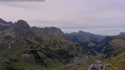 Gemeinde Lech: Flexenbahn, Bergstation / Trittkopfbahn, Mittelstation