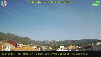 Live webcam in la Sénia, اسپانیا