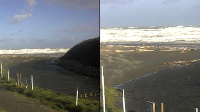 Live webcam in Foxton Beach, 新西兰