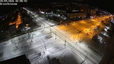 Братск › North-west: Prospekt Lenina - Bul'var Kosmonavtov - Ulitsa Podbel'skogo