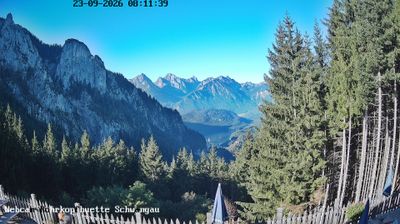 Schwangau › South-west: Tegelberg - Neuschwanstein Castle - Hohenschwangau