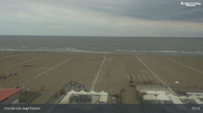 Live webcam in Lido degli Estensi, Itàlia