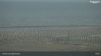 Live webcam in Lido degli Estensi, Italy