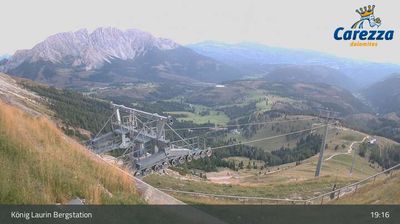 Karersee - Carezza: König Laurin Bergstation