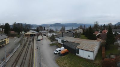 Attersee am Attersee: Attersee: Bahnhof - am