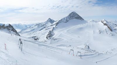 Gemeinde Finkenberg: Hintertuxer Gletscher - Gefrorene Wand