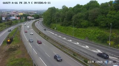 Live webcam in Oviedo, Espanya