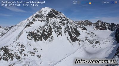Gemeinde Langenfeld: Bockkogel - Blick zum Schrankogel