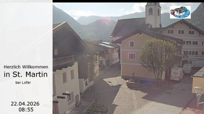 Live webcam in Gemeinde Sankt Martin bei Lofer, Àustria