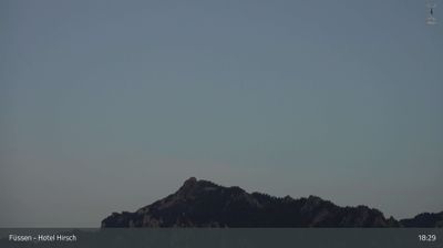 Webcam Fuessen: Schwangau - Hotel Hirsch, Tegelberggipfel