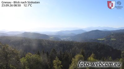 Gnesau: Blick nach Südosten