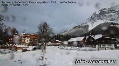 Ramsau am Dachstein: Ramsau - Lindenhof - Ramsbergerhof - Blick zum Dachstein