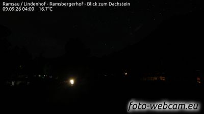 Ramsau am Dachstein: Ramsau - Lindenhof - Ramsbergerhof - Blick zum Dachstein