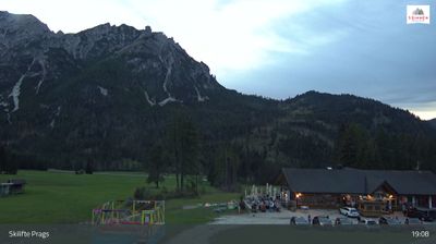 Prags - Braies: Skilifte - Pizzeria Sonnleiten