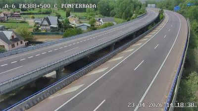 Live webcam in Ponferrada, Espanya