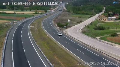 Live webcam in Castillejo de Mesleón, Espanya