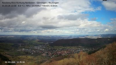 Reutlingen › North: Roßberg - Gönningen