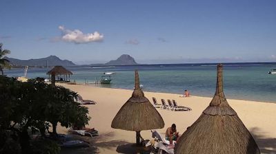 Webcam en direct de Flic en Flac, Ouest, île Maurice