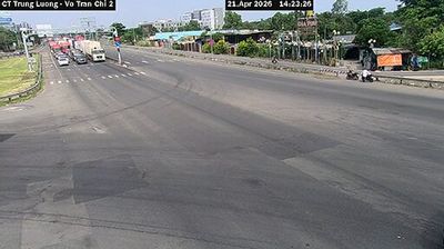 Thi tran Tan Tuc: Đường Võ Trần Chí