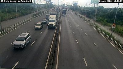 Thi tran Tan Tuc: Đường Võ Trần Chí