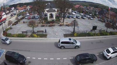 Live webcam in Ciezkowice, Polònia