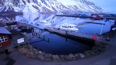 Live webcam in Isafjordur, Islandia