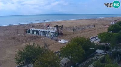 San Michele al Tagliamento: Live Webcam Bibione beach - view from Ashanti ApartHotel
