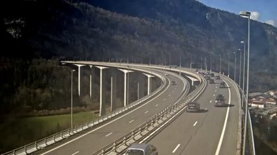 Nantua: Entrée du tunnel de Chamoise