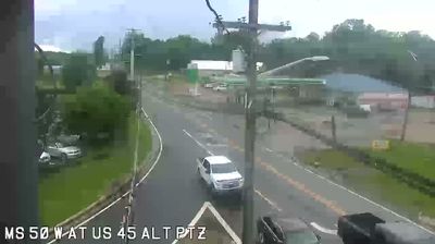 West Point: US 45 Alt at Main St/MS 50