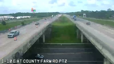 Jones Mill: I-10 at County Farm Rd