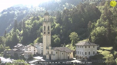 Live webcam in Chiavenna, Italien