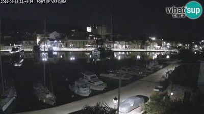 Vrboska: Live webcam - Island of Hvar - Dalmatia - Croatia