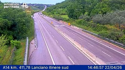 Live webcam in Treglio, Italien