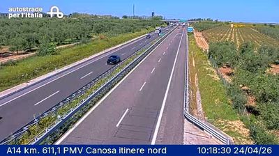 Live webcam in Canosa di Puglia, Italy