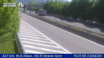 Live webcam in Ponte nelle Alpi, Italia