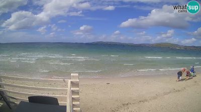 Alghero - L'Alguer: La Pietraia › West: Spiaggia Maria Pia - Rada di Alghero
